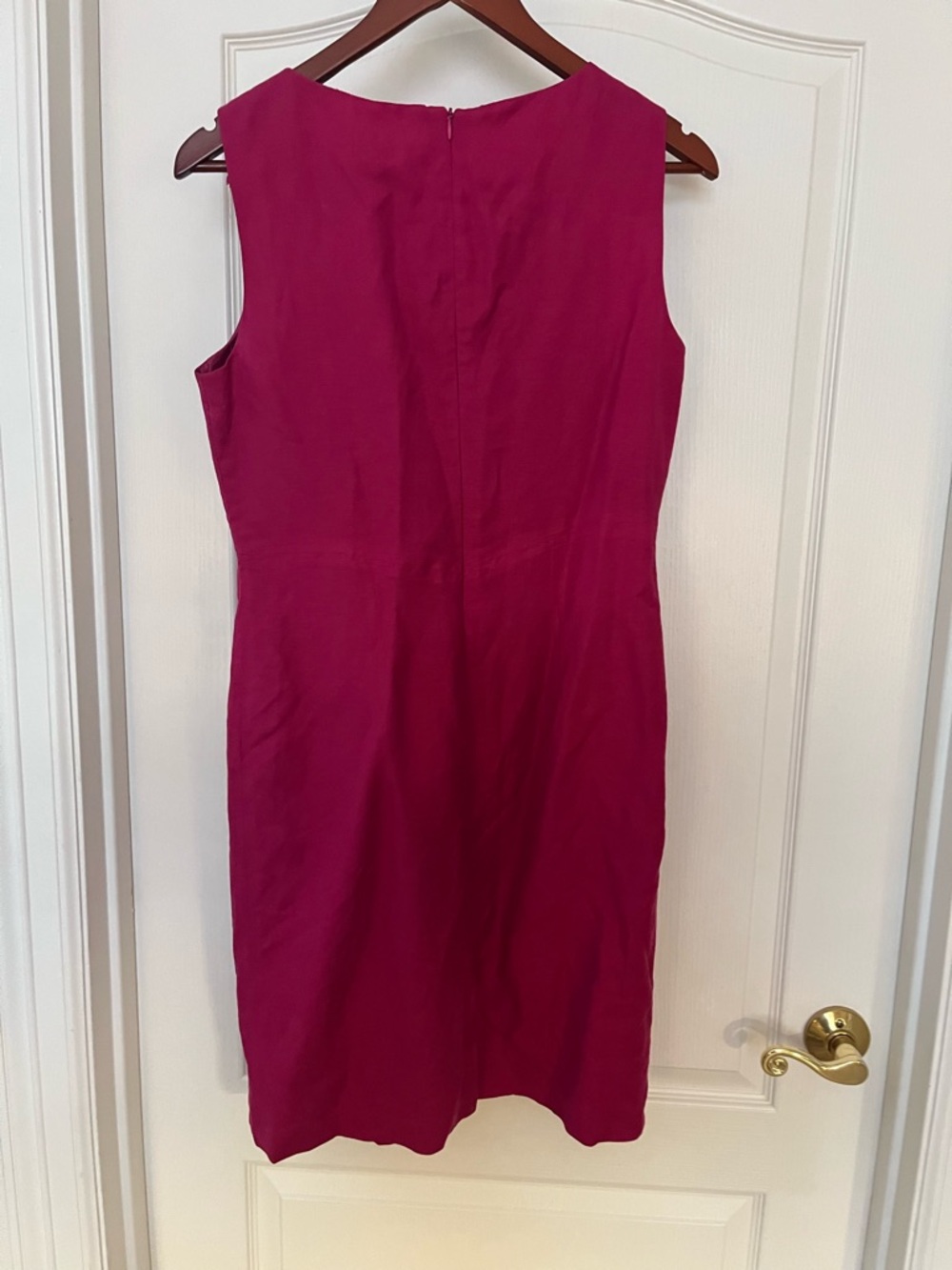 Jessica Howard Raspberry Pink Floral Appliqué Dress - Picture 3 of 5